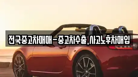 부산광역시 사상구 감전동 중고차매입 전문 전국중고차매매-중고차수출,사고노후차매입
