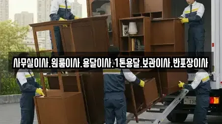 사무실이사.원룸이사.용달이사.1톤용달.보관이사.반포장이사