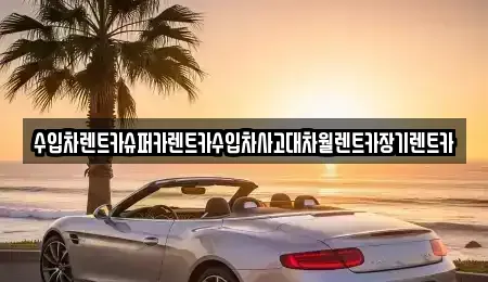 서울 용산구 이태원동 장기렌트카 전문 수입차렌트카슈퍼카렌트카수입차사고대차월렌트카장기렌트카