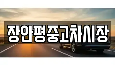 서울 용산구 이태원동 중고차 전문 장안평중고차시장