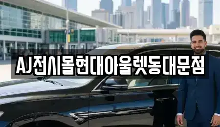 서울 종로구 종로4가 렌트카 전문 AJ전시몰현대아울렛동대문점
