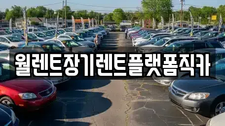 서울 종로구 평창동 장기렌트카 전문 월렌트장기렌트플랫폼직카