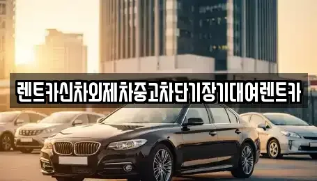서울특별시 성동구 마장동 단기렌트카 전문 렌트카신차외제차중고차단기장기대여렌트카