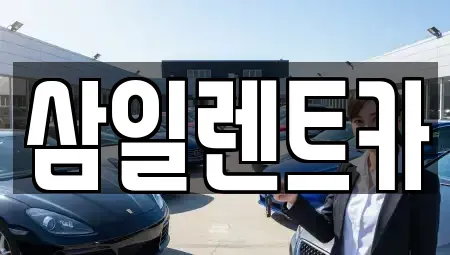 서울특별시 송파구 송파동 렌트카 전문 삼일렌트카