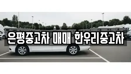서울특별시 은평구 녹번동 중고차 전문 은평중고차 매매 한우리중고차