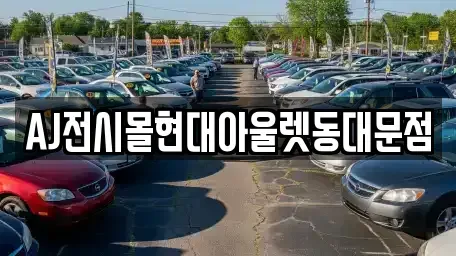 서울특별시 종로구 예지동 렌트카 전문 AJ전시몰현대아울렛동대문점