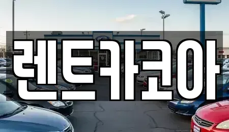 서울특별시 종로구 종로4가 렌트카 전문 렌트카코아