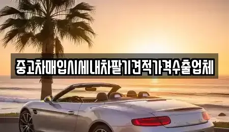 서울특별시 종로구 종로4가 중고차매입 전문 중고차매입시세내차팔기견적가격수출업체