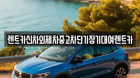 서울특별시 중구 무교동 단기렌트카 전문 렌트카신차외제차중고차단기장기대여렌트카
