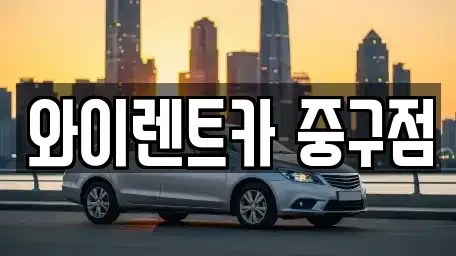 서울특별시 중구 을지로6가 렌트카 전문 와이렌트카 중구점