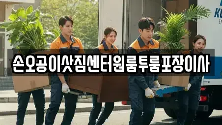 손오공이삿짐센터원룸투룸포장이사