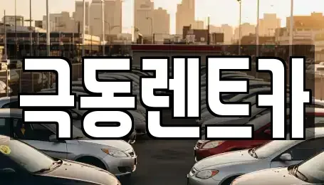울산 북구 창평동 렌트카 전문 극동렌트카