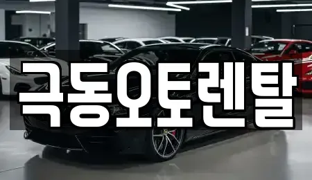 울산 북구 호계동 렌트카 전문 극동오토렌탈