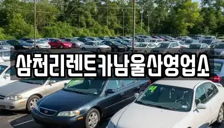 울산광역시 중구 다운동 렌트카 전문 삼천리렌트카남울산영업소