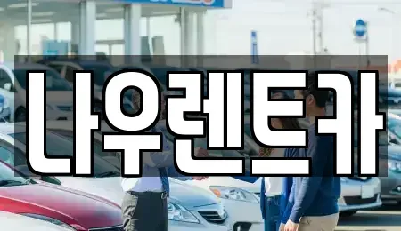 울산광역시 중구 학성동 렌트카 전문 나우렌트카