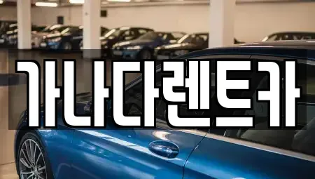 인천 미추홀구 학익동 렌트카 전문 가나다렌트카