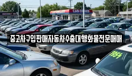 인천 미추홀구 학익동 중고차매매 전문 중고차구입판매자동차수출대행화물전문매매