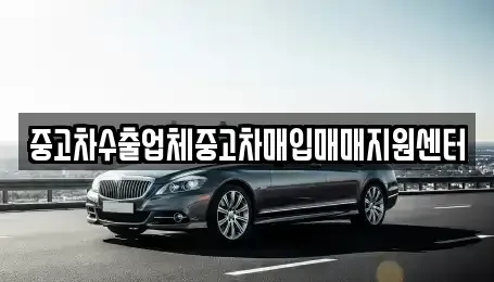 인천 서구 가정동 중고차매입 전문 중고차수출업체중고차매입매매지원센터