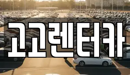 인천 서구 석남동 장기렌트카 전문 고고렌터카
