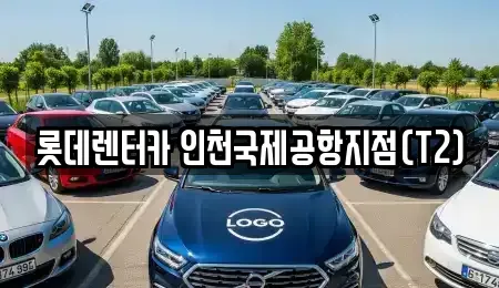 인천 중구 남북동 렌트카 전문 롯데렌터카 인천국제공항지점(T2)