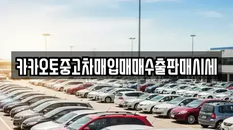 인천광역시 계양구 갈현동 중고차매입 전문 카카오토중고차매입매매수출판매시세