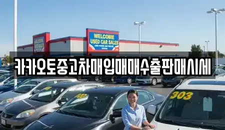 인천광역시 계양구 방축동 중고차매입 전문 카카오토중고차매입매매수출판매시세