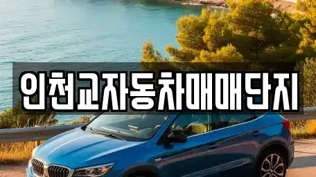 인천광역시 동구 송림동 중고차 전문 인천교자동차매매단지
