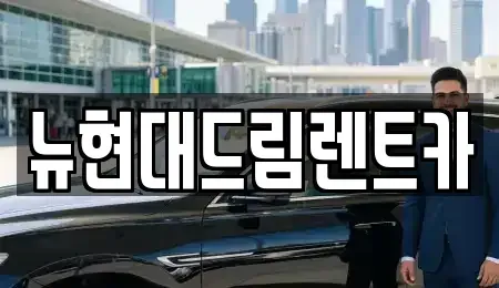 인천광역시 서구 오류동 렌트카 전문 뉴현대드림렌트카