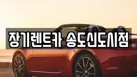 인천광역시 연수구 장기렌트카 전문 장기렌트카 송도신도시점
