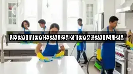 입주청소이사청소거주청소사무실상가청소준공청소이박사청소