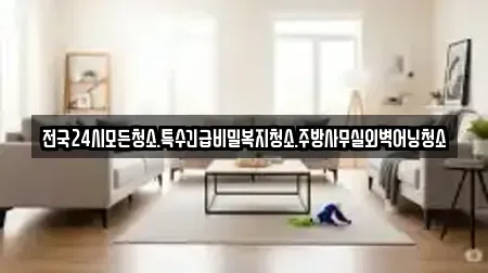 전국24시모든청소.특수긴급비밀복지청소.주방사무실외벽어닝청소