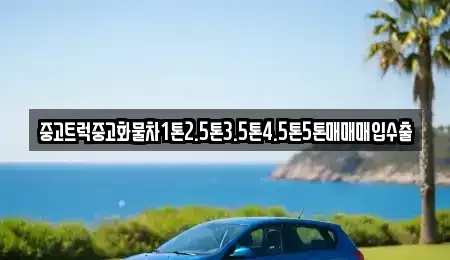 전남 목포시 창평동 중고차 전문 중고트럭중고화물차1톤2.5톤3.5톤4.5톤5톤매매매입수출