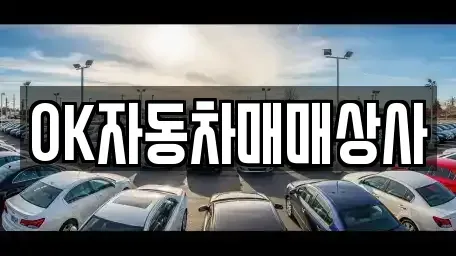 전남 여수시 경호동 중고차매매 전문 OK자동차매매상사