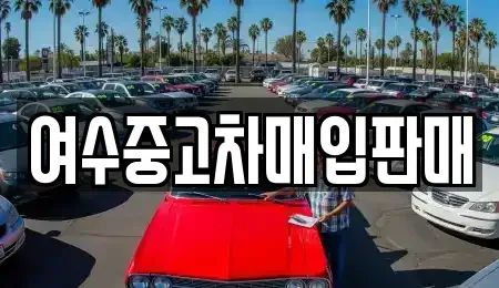 전남 여수시 돌산읍 중고차매입 전문 여수중고차매입판매