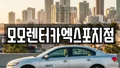 전남 여수시 중앙동 렌트카 전문 모모렌터카엑스포지점