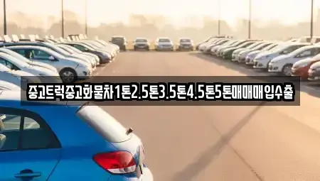 전남 여수시 중앙동 중고차매입 전문 중고트럭중고화물차1톤2.5톤3.5톤4.5톤5톤매매매입수출