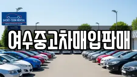 전남 여수시 중흥동 단기렌트카,중고차매입,중고차매매,중고차,렌트카,장기렌트카
