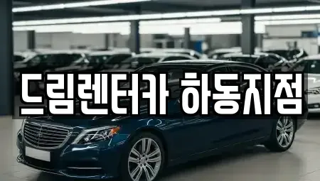전라남도 광양시 진상면 렌트카 전문 드림렌터카 하동지점