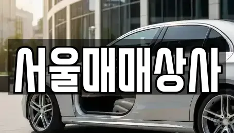 전라남도 광양시 진상면 중고차매매 전문 서울매매상사
