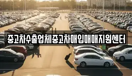 전라남도 광양시 진상면 중고차매입 전문 중고차수출업체중고차매입매매지원센터