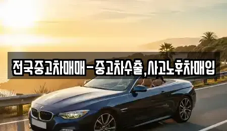 전라남도 목포시 중앙동2가 중고차 전문 전국중고차매매-중고차수출,사고노후차매입