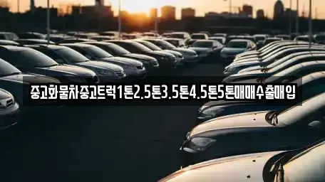 전라남도 장흥군 중고차 전문 중고화물차중고트럭1톤2.5톤3.5톤4.5톤5톤매매수출매입