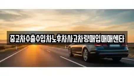 전라남도 장흥군 중고차매입 전문 중고차수출수입차노후차사고차량매입매매센타