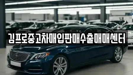전북 익산시 만석동 중고차 전문 김프로중고차매입판매수출매매센터