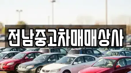 전북 전주시 덕진구 인후동2가 중고차 전문 전남중고차매매상사