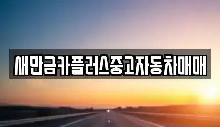 전북특별자치도 부안군 동진면 중고차 전문 새만금카플러스중고자동차매매