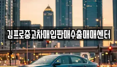 전북특별자치도 익산시 주현동 중고차매입 전문 김프로중고차매입판매수출매매센터