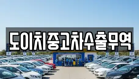 전북특별자치도 임실군 임실읍 중고차 전문 도이치중고차수출무역