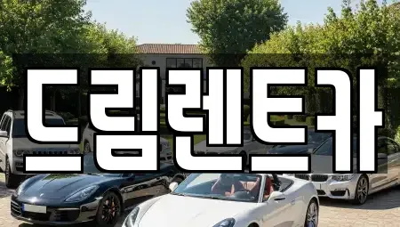 전북특별자치도 전주시 완산구 고사동 렌트카 전문 드림렌트카