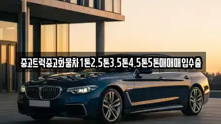 전북특별자치도 진안군 중고차 전문 중고트럭중고화물차1톤2.5톤3.5톤4.5톤5톤매매매입수출
